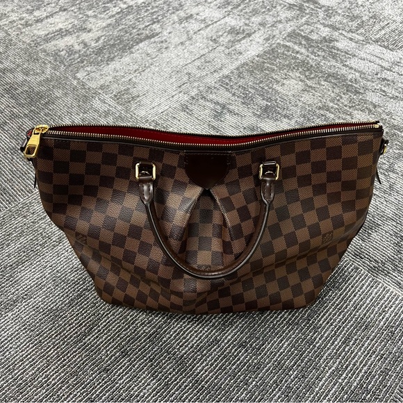 LOUIS VUITTON DAMIER EBENE SIENA MM BAG - Picture 2 of 16